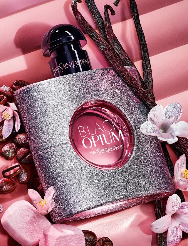 Black Opium Eau de Parfum Glitter: Marshmallow Musk Glamour