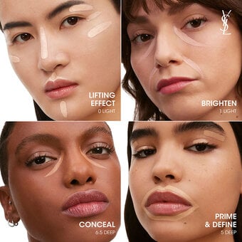 Radiant Touch Ysl High Coverage Concealer Swatches Ysl Touche Ã