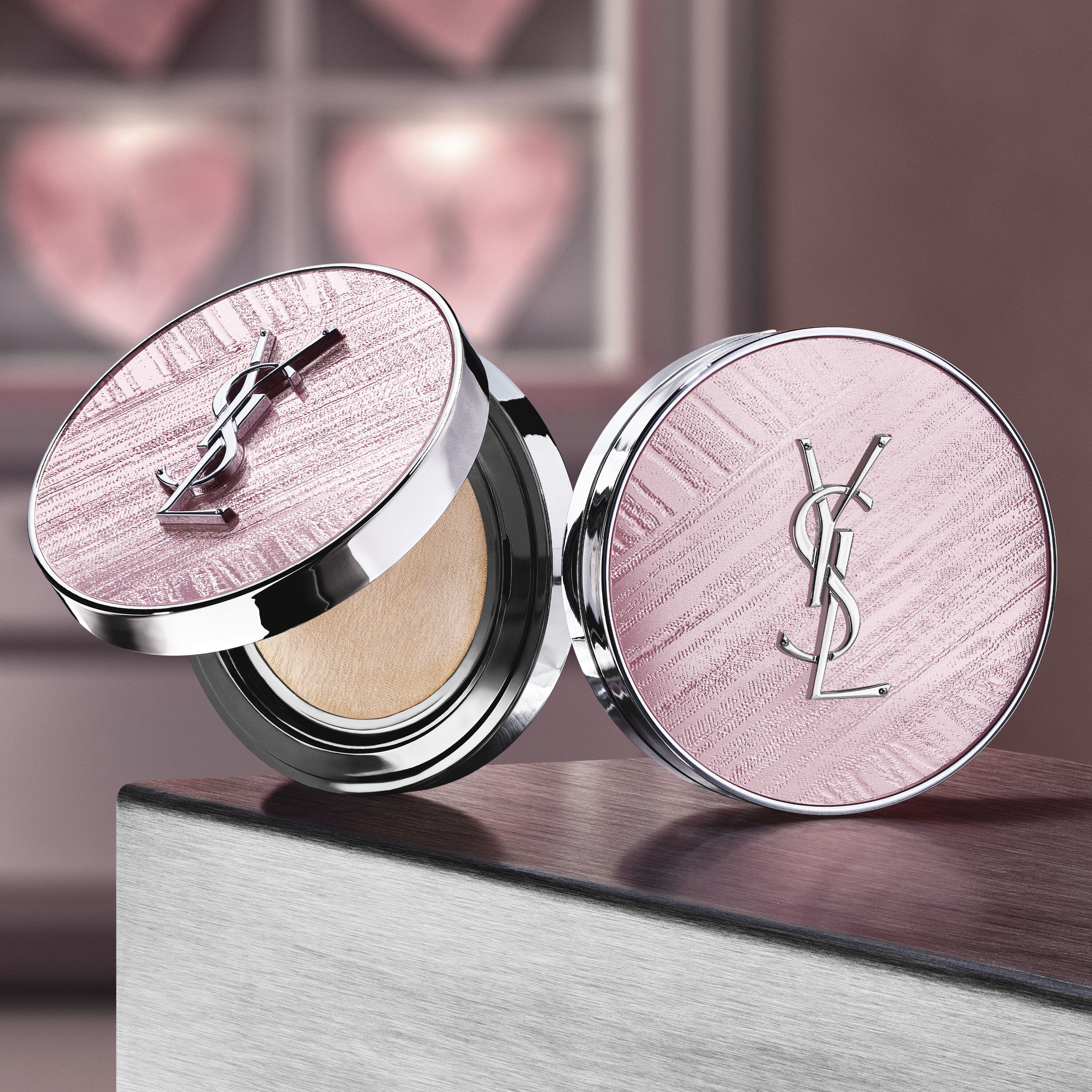 YSL TOUCHE ECLAT GLOW-PACT CUSHION LOVE STATION COLLECTION